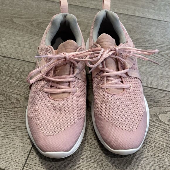 Footjoy Flex Golf Shoes Women’s Pink White 95730 Size 9 Casual Spikeless Comfort - Picture 2 of 8